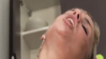 Brutal lesbians moan from anal fisting