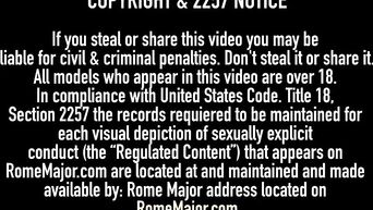 Ebony couple loves rough fuck