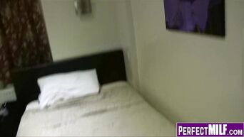 Road slut gets fucked in hotel with two tourists