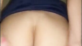 Web model masturbates in student dormitory