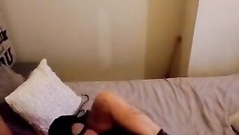 While husband is out of town, bitch is cheating on him with neighbor