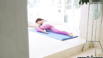Sensual sex with fitness trainer