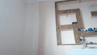 Juvenile anorexic webcam model shows flat chest