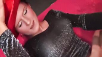 Real German gangbang in private club