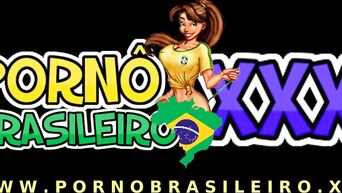 Brazilian blonde with big clit loves anal