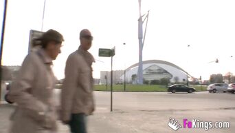 European lesbians agreed to have sex with guy at hotel
