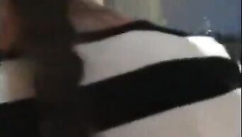 Beautiful brunette sucks fat dick in department store