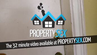 Horny female realtor is ready for anything to sell house