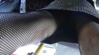 Russian pervert shoots under skirts of unfamiliar women