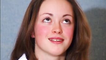 Caucasian man fucks Russian girl in ass in Moscow hotel