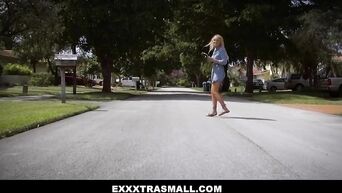 Teen Kenzie Reeves loves boyfriend's fat cock