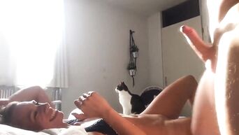 Not faithful wife having fun with lover