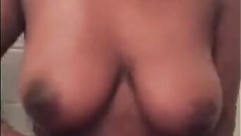 Busty Negro Masturbates Online For Boyfriend
