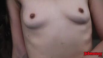 Beginner sex model Ziggy Star on fire