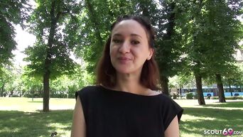 German housewife fucks for euromoney
