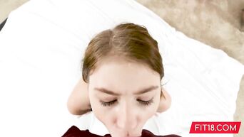 Fitness teen Hannah Hays on adult casting