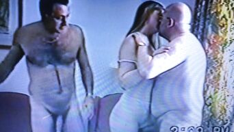 Vintage hairy threesome