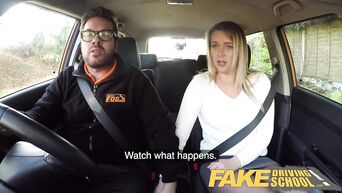 European amazon fucks driving instructor