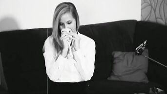 Couple fucks Russian lonely girl