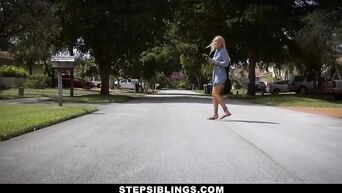 Hot messes having fun with stepbro