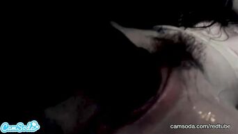 Tori Black cums on the floor solo