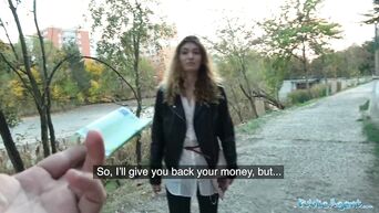Czech Very Small Tits MILF Fucks Outdoor