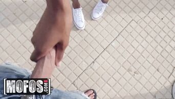 Stranger Fucks Real Ebony Girl
