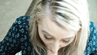 Wow, how this nosed slut sucks dick!