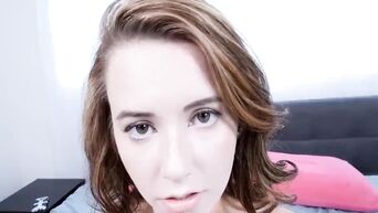 Daddy loves his babe's shaved pussy