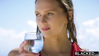 Tall Stacy Cruz found BBC on vacation