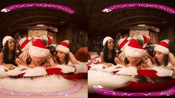 Santa and Lascivious Elves VR Porn