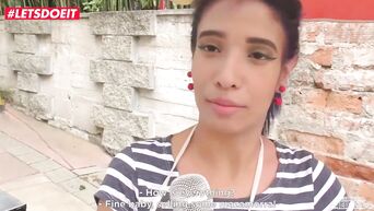 Real ice cream saleswoman gets fucked like whore