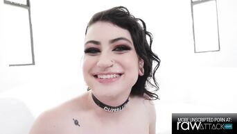 Emo bitch Lydia Black loves anal