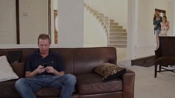 Skinny babysitter shares dick with MILF