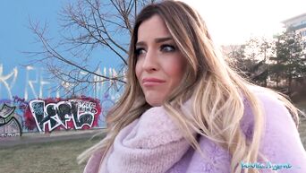 Public Agent Big boobs babe gets indecent proposal