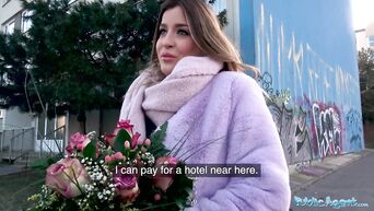 Public Agent Big boobs babe gets indecent proposal