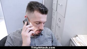 TeamSkeet - Lena Paul Fucks Her Coworker
