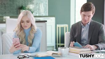 TUSHY Alex Grey Seduces And Gapes For Her Professor