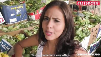 LETSDOEIT - Stunning Colombian Teen Rides Cock Like a Pro