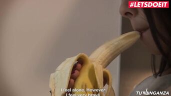 LETSDOEIT - Petite Colombian Hottie Has Romantic Revenge Sex At Home