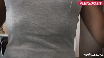 LETSDOEIT - Petite Colombian Hottie Has Romantic Revenge Sex At Home