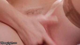 MommysGirl Good Girl Aidra Fox Rubs Pussies with Step-MILF