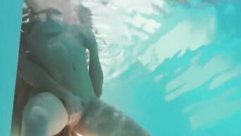 LETSDOEIT - Busty Mommy Has Rough Sex At The Pool