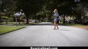 ExxxtraSmall - Tiny Teen  Get Picked Up and Dicked Down