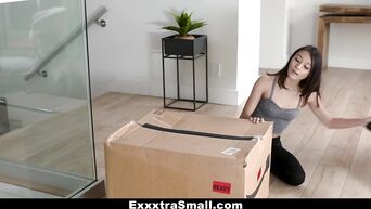 ExxxtraSmall - Tiny Teen  Get Picked Up and Dicked Down