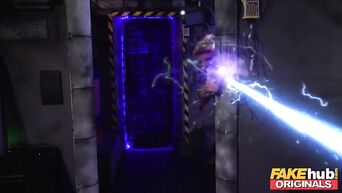 FAKEhub Originals Busty sexy space pirate wet for cock
