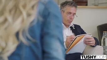 TUSHY Bad Girl Gets Gaped By Her Therapist And Loves It