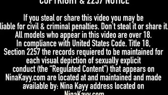 Round Rump Latina Nina Kayy Gets A Big Black Cock Inside Her