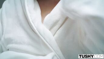 TUSHY Mistress Wants To Be Gaped All Over Her Mans House