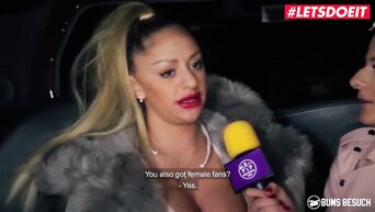 LETSDOEIT - Mature German Fan Fucks Busty Pornstar At Home